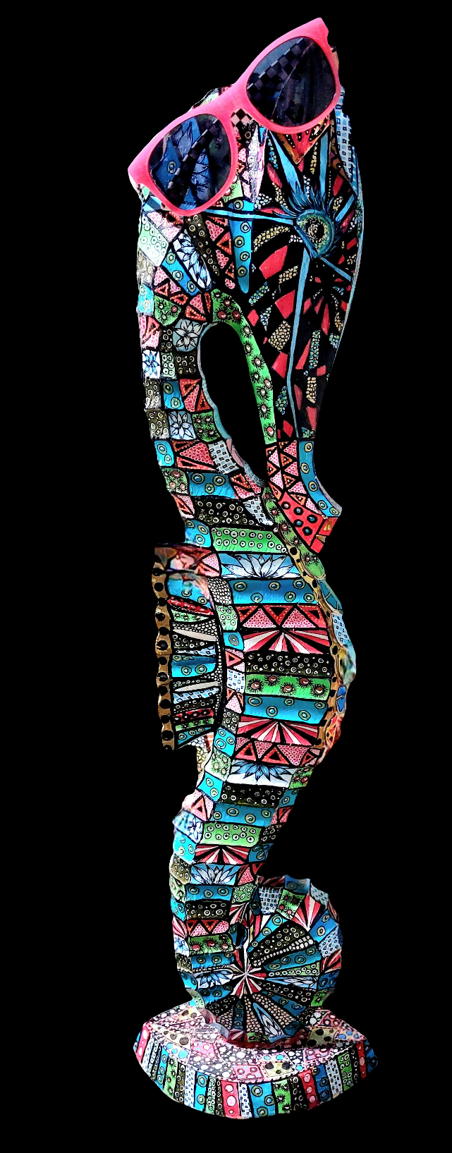 L’hypocampe voyageur fait ses couleurs!                                LIVRAISON GRATUITE.