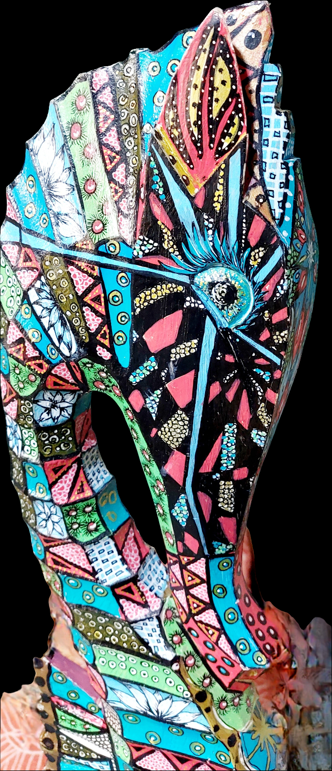 L’hypocampe voyageur fait ses couleurs!                                LIVRAISON GRATUITE.