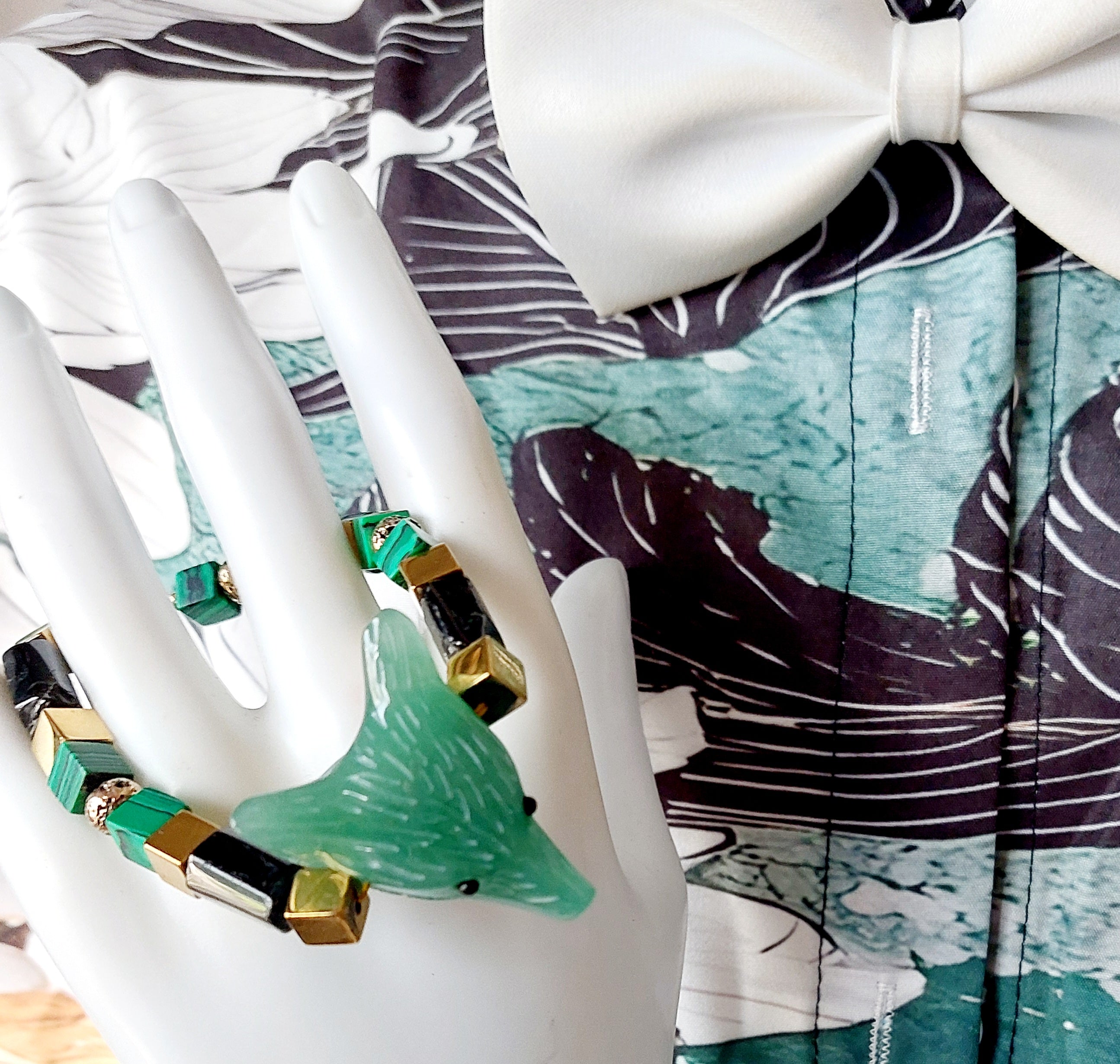 L’AVENTURE C EST L’AVENTURINE!L 21 CM. livraison gratuite