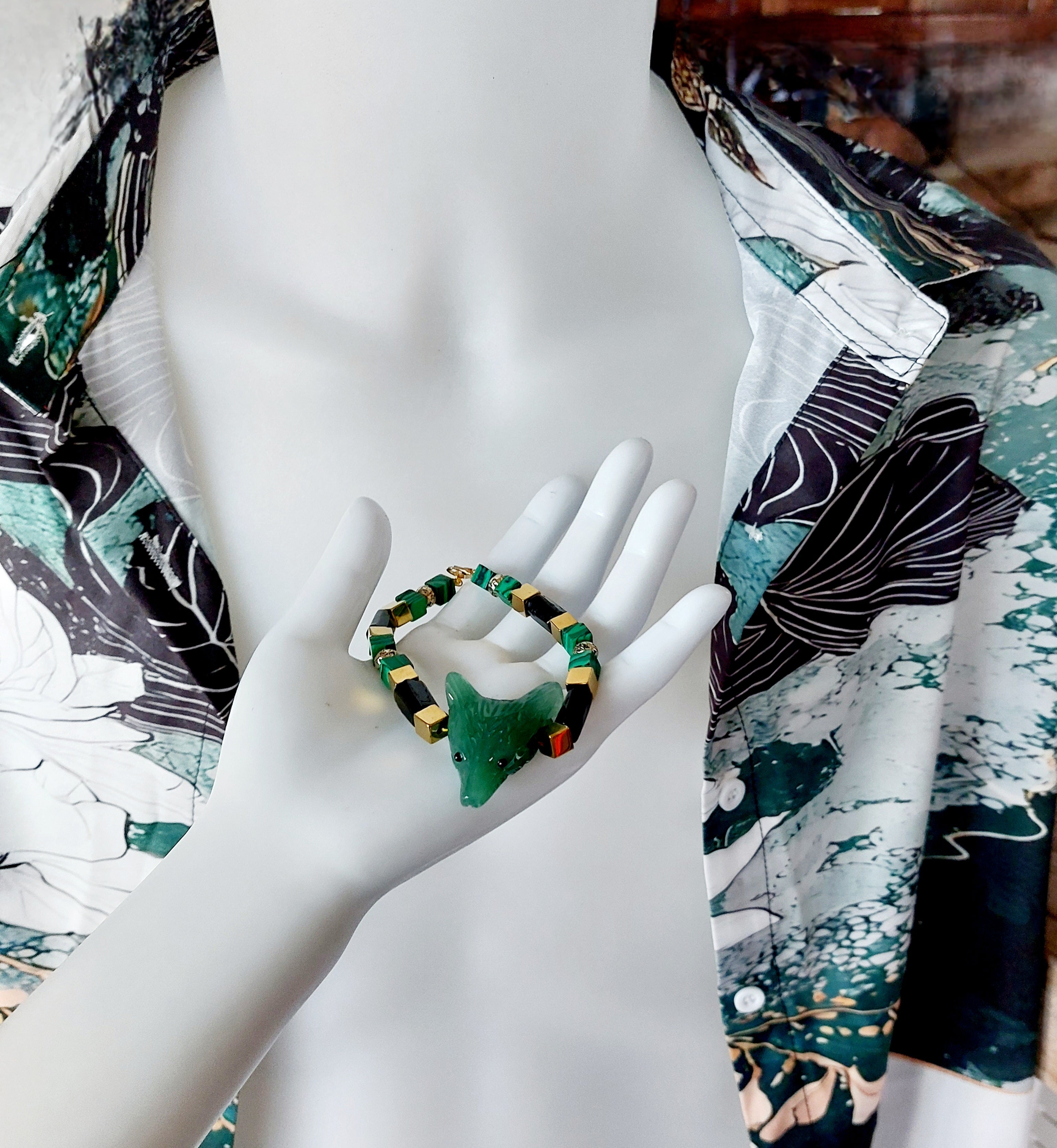 L’AVENTURE C EST L’AVENTURINE!L 21 CM. livraison gratuite