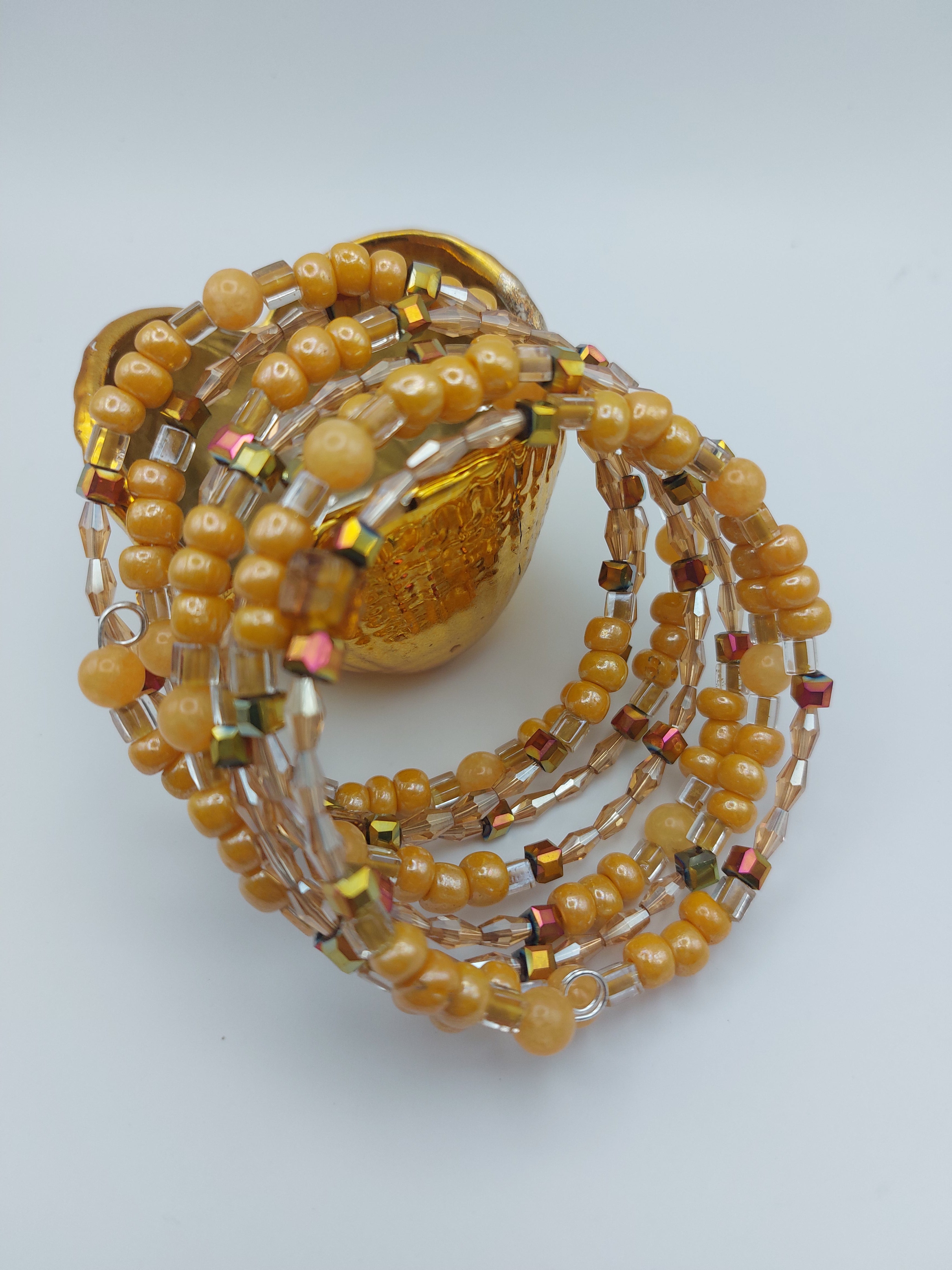 Rose éternelle dans son coeur de miel.                                          LIVRAISON GRATUITE